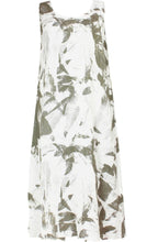 Patterned Linen Dress