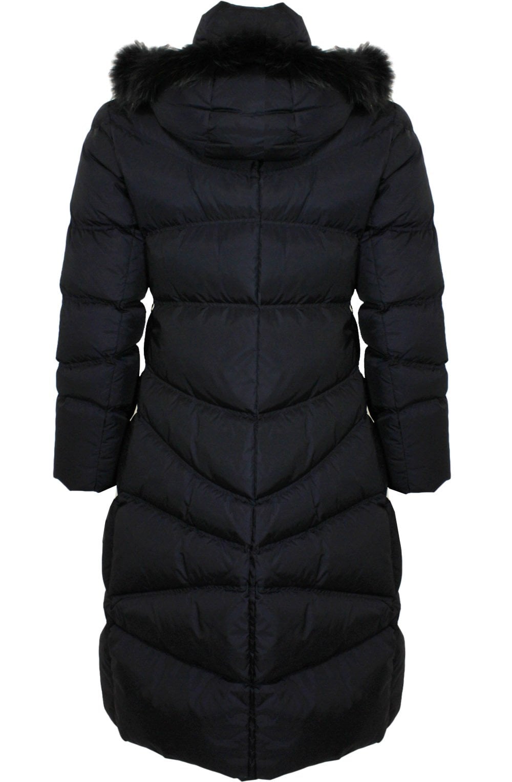 Adulto Black Quilted Coat