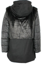 Affabile Faux Fur Panel Coat