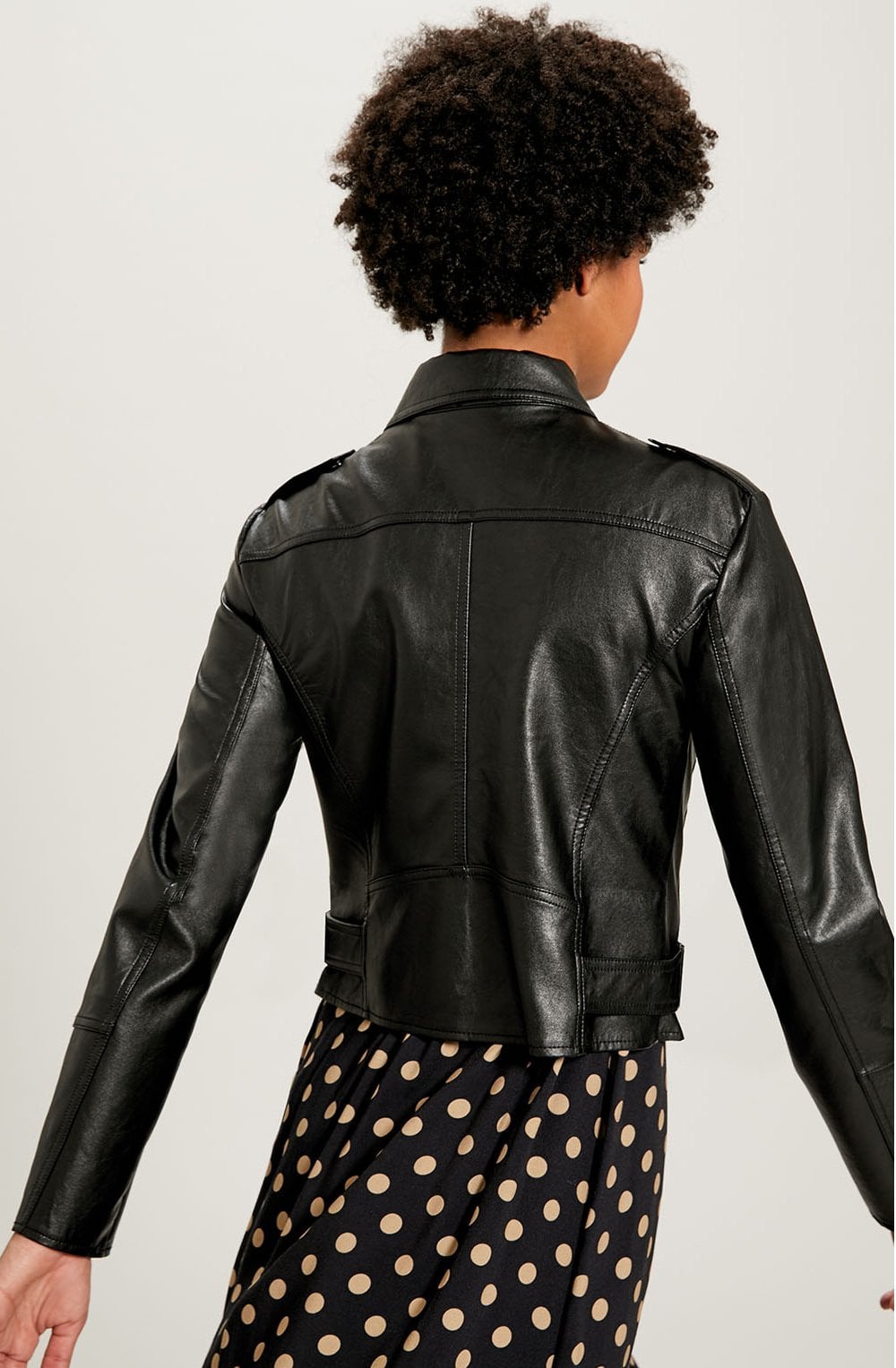 Pennyblack Black faux Leather Jacket