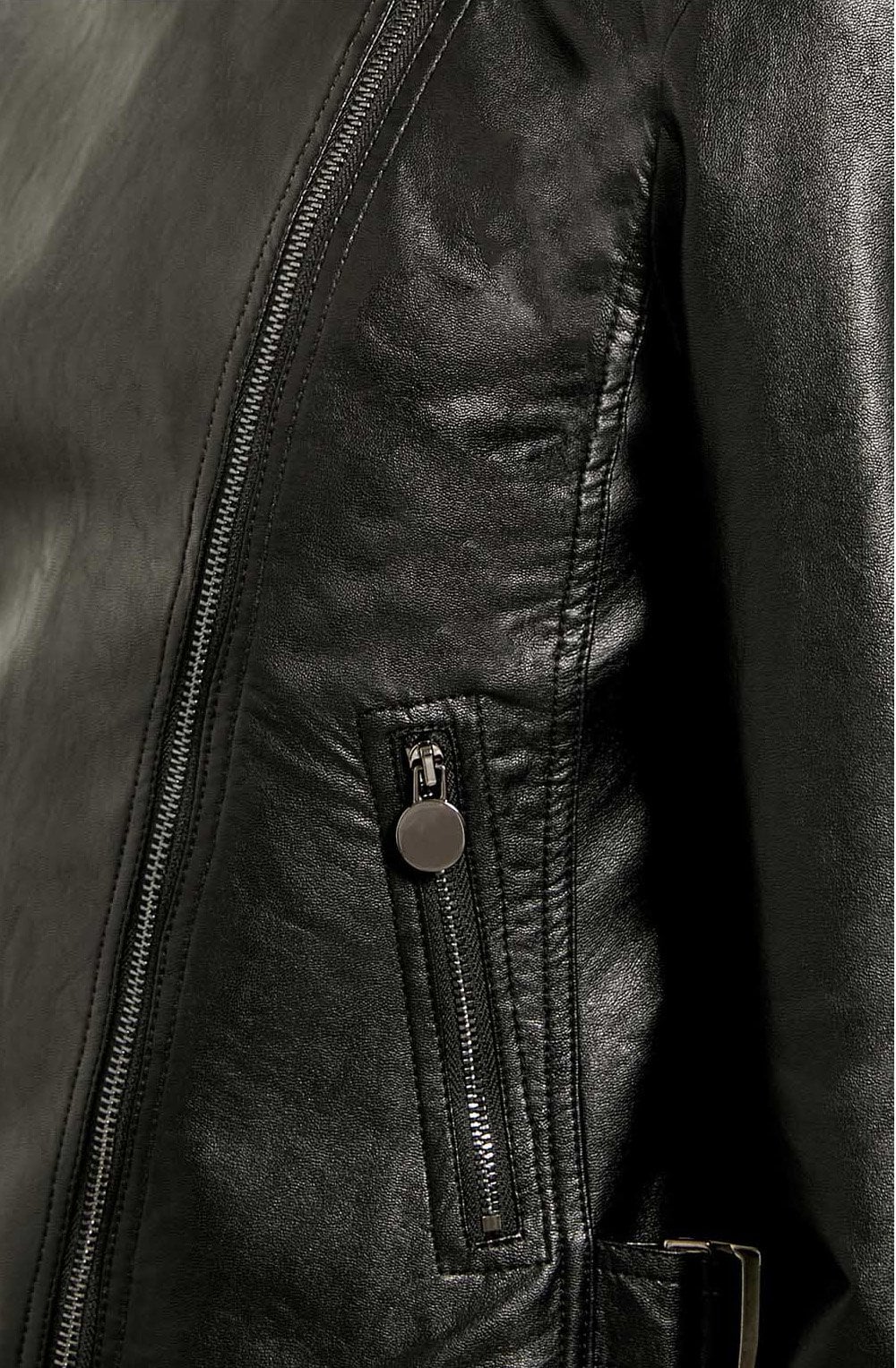 Pennyblack Black faux Leather Jacket