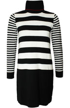 Obi Long Line Striped Dress