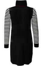 Obi Long Line Striped Dress