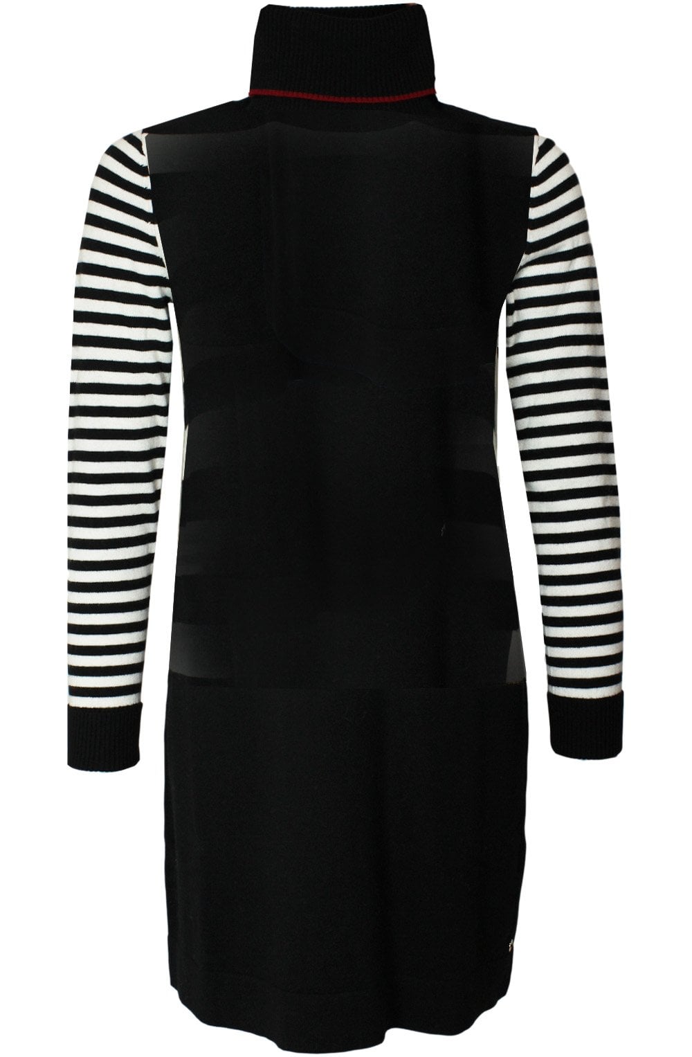 Obi Long Line Striped Dress