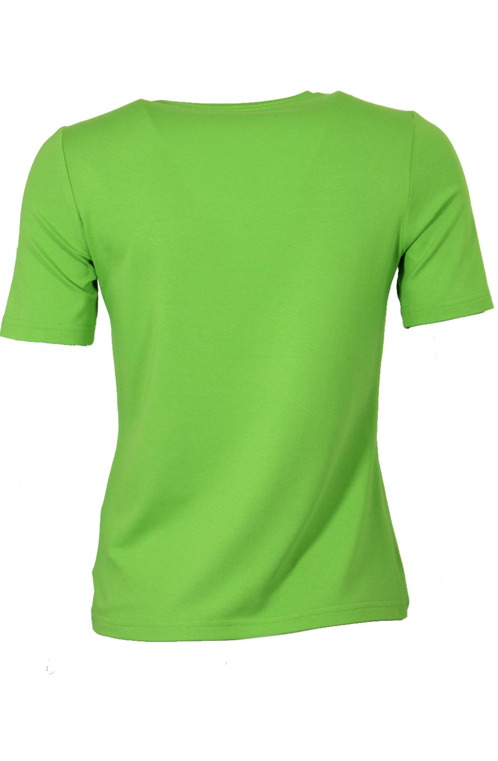 Pistachio green v neck t shirt