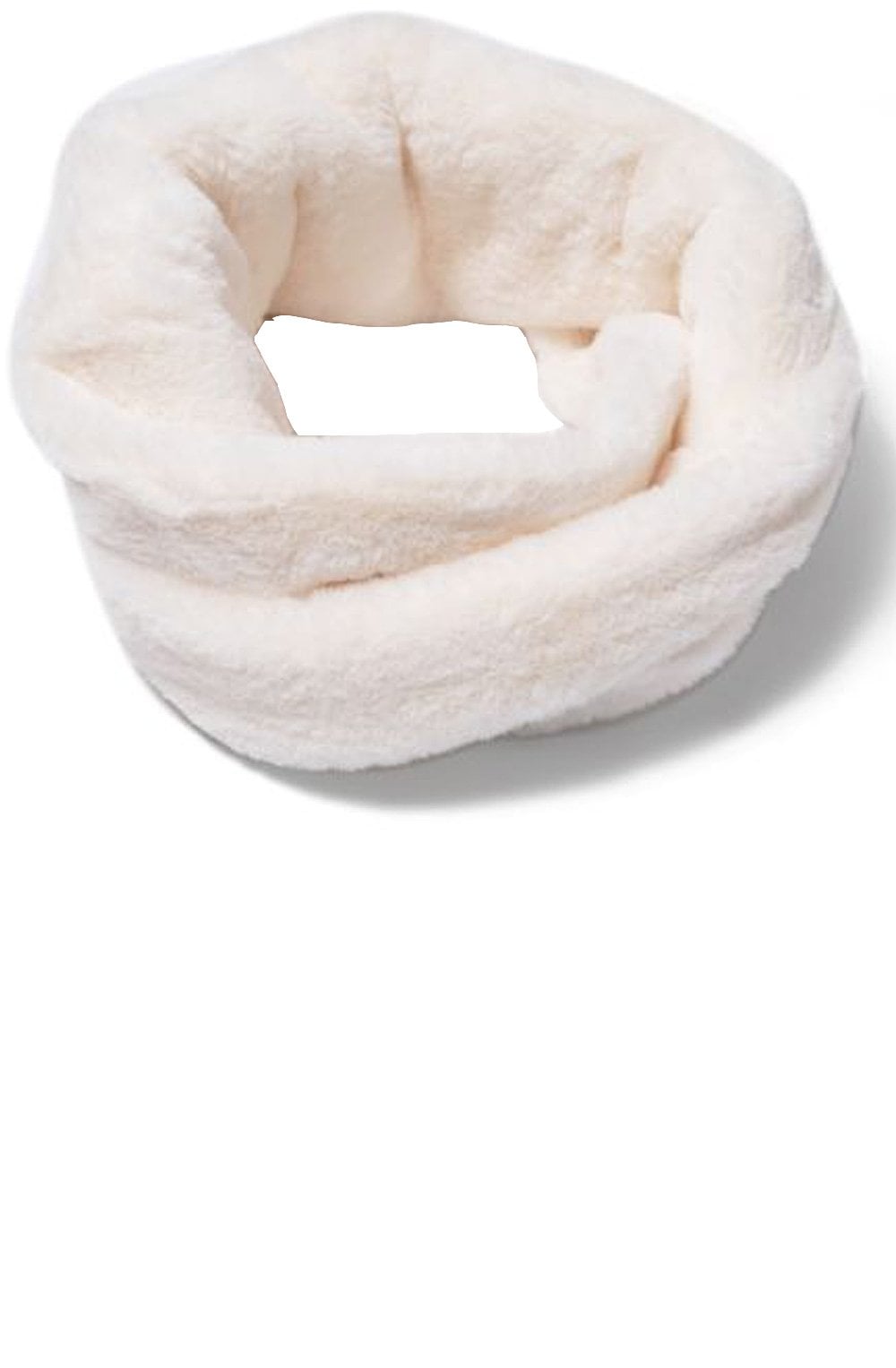 Cream Faux Fur Snood