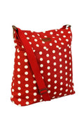 Large Red Dotty Bag