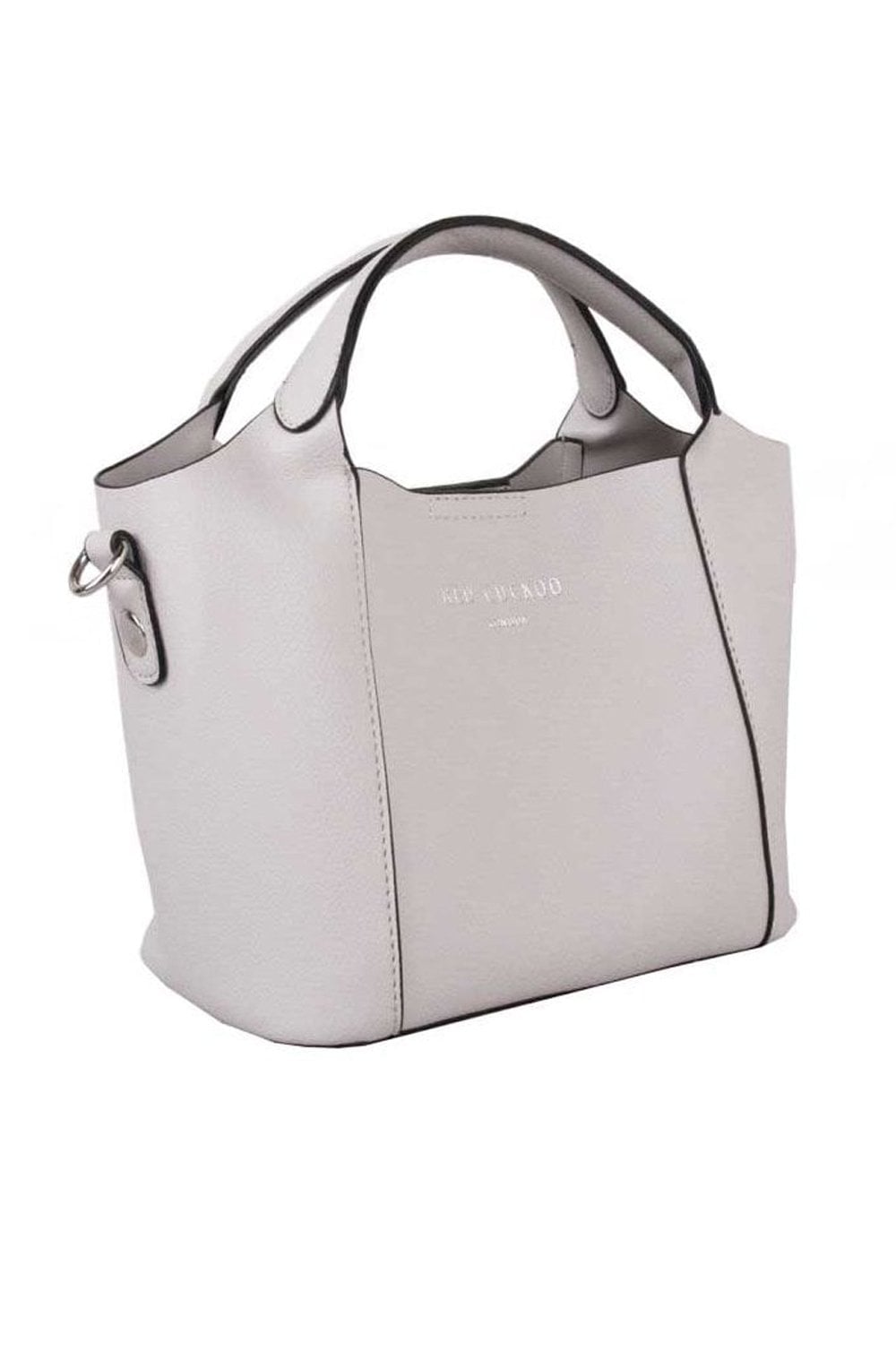 Small Silver Grey Grab Bag