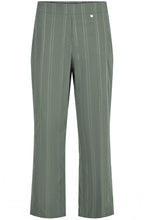 Anna Ivy Green Lightweight Relaxed Trousers