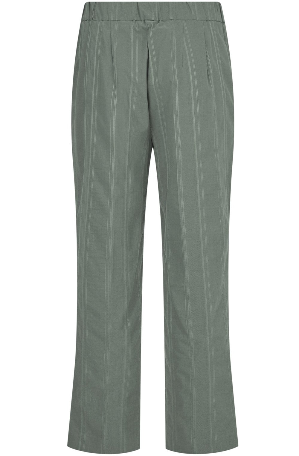 Anna Ivy Green Lightweight Relaxed Trousers