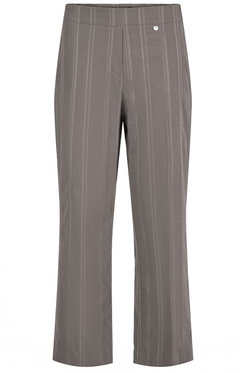 Anna Taupe Lightweight Relaxed Trousers