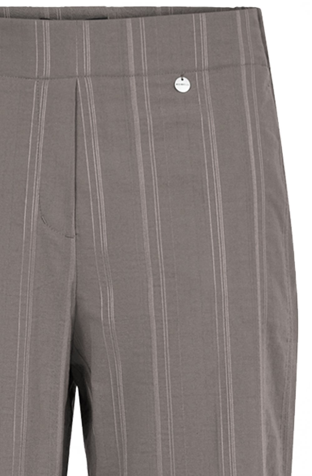 Anna Taupe Lightweight Relaxed Trousers