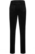 Bella Black Needlecord Trousers