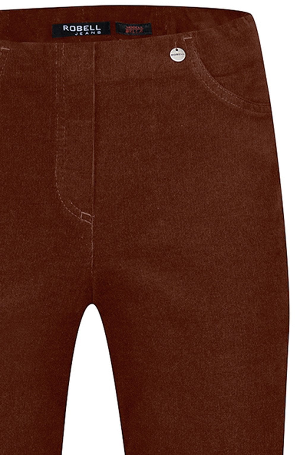 Bella Cinnamon Needlecord Trousers