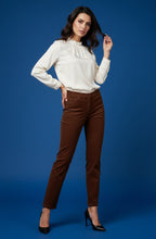 Bella Cinnamon Needlecord Trousers