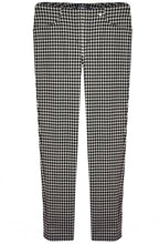 Bella Gold Houndstooth Velour Trousers