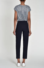 Bella Navy ankle grazer Trousers