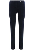 Bella Navy Needlecord Trousers