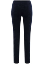 Bella Navy Needlecord Trousers