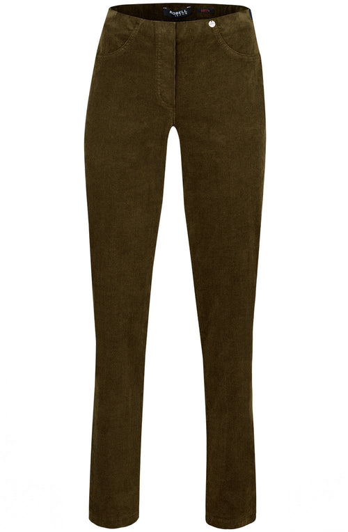 Bella Toffee Needlecord Trousers