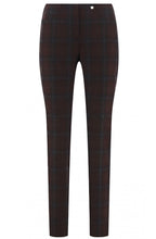 Bella Red Check Trousers