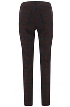 Bella Red Check Trousers