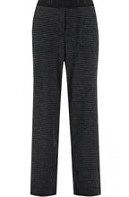 Britt Dark Grey Houndstooth Check Trouser