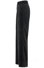 Britt Dark Grey Houndstooth Check Trouser