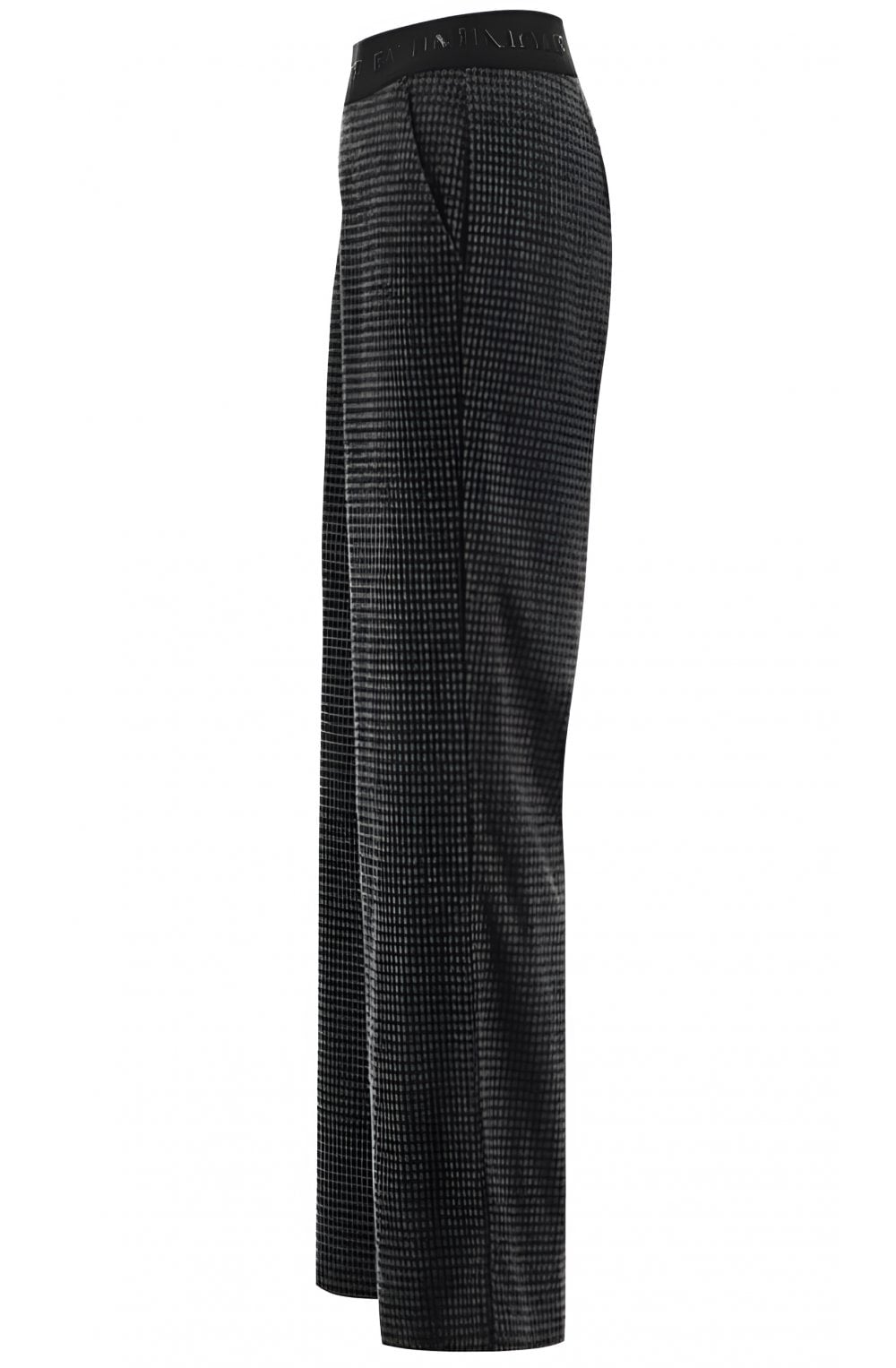 Britt Dark Grey Houndstooth Check Trouser