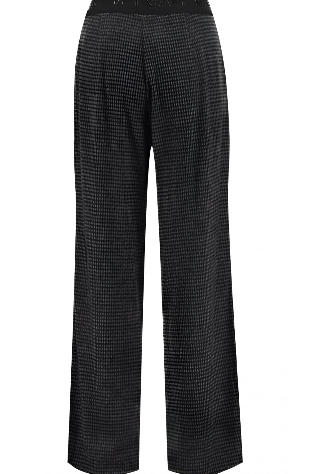 Britt Dark Grey Houndstooth Check Trouser