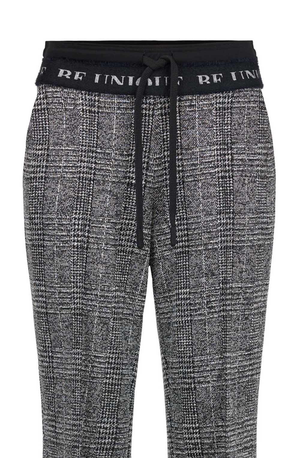 Charlot Charcoal Henderson Check Trouser