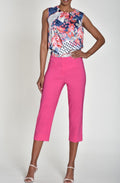 Marie Cabaret Pink Crop Trousers