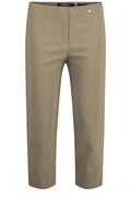 Marie Taupe Crop Trousers