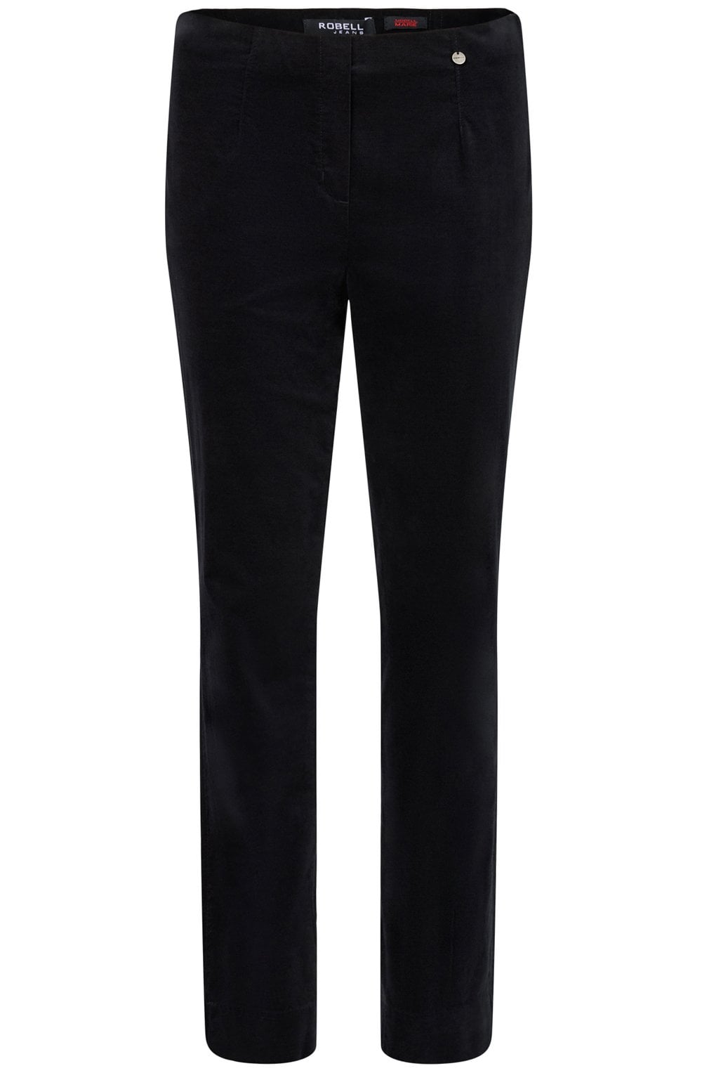 Marie Black Velvet Trousers