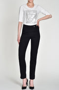 Marie Black Denim Jeans