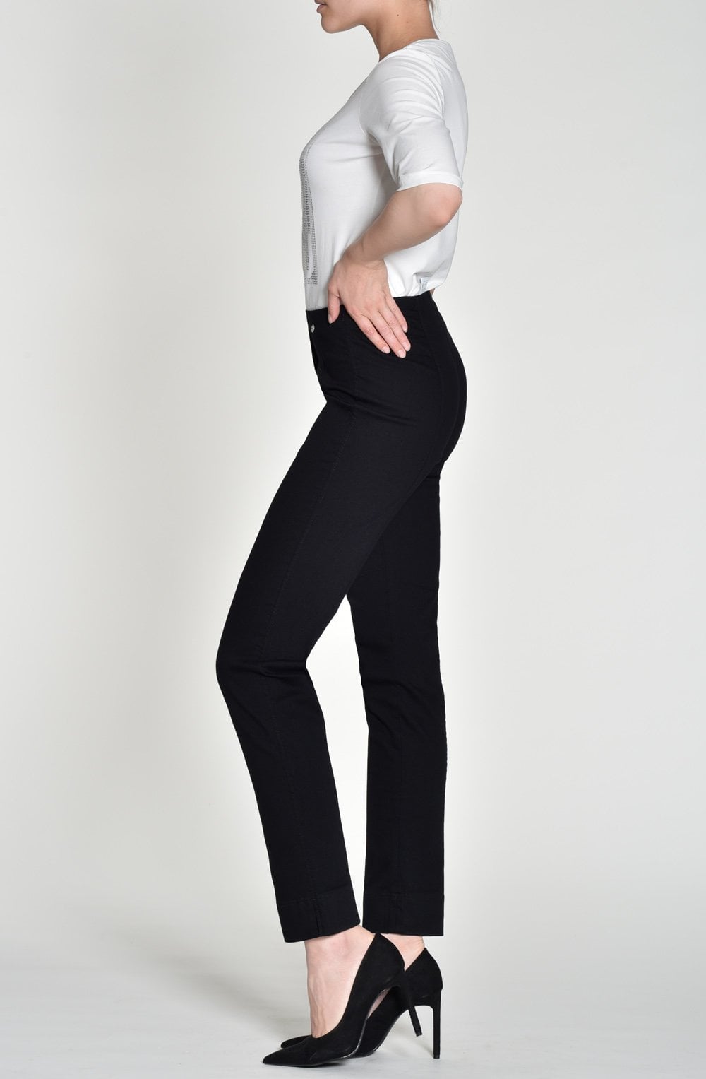Marie Black Denim Jeans