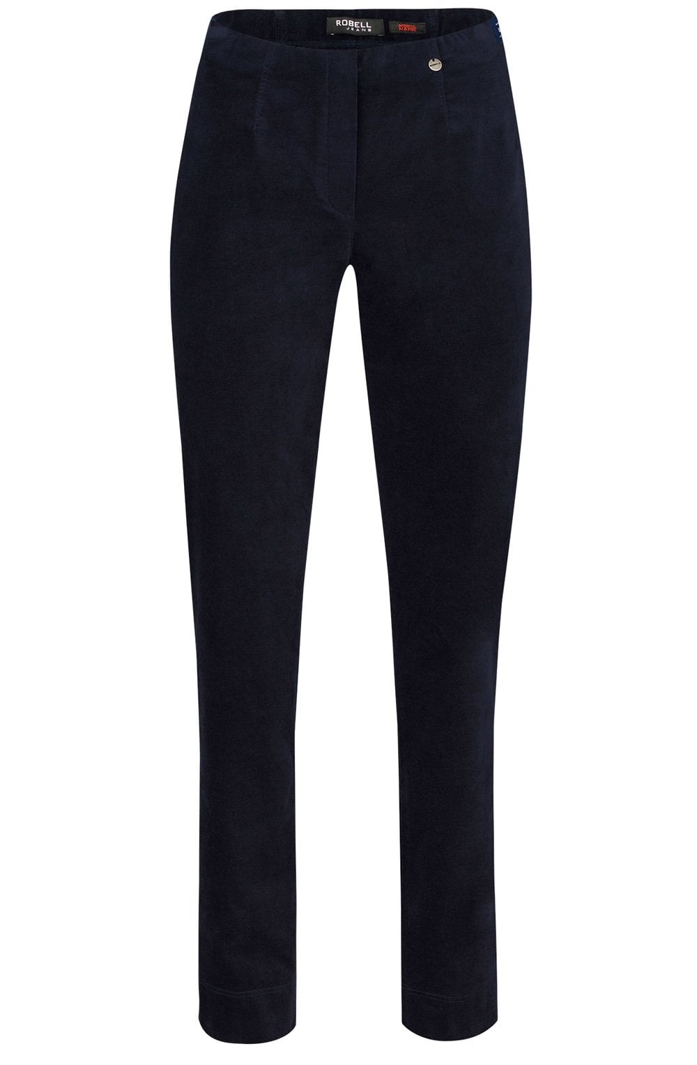 Marie Navy Velvet Trousers