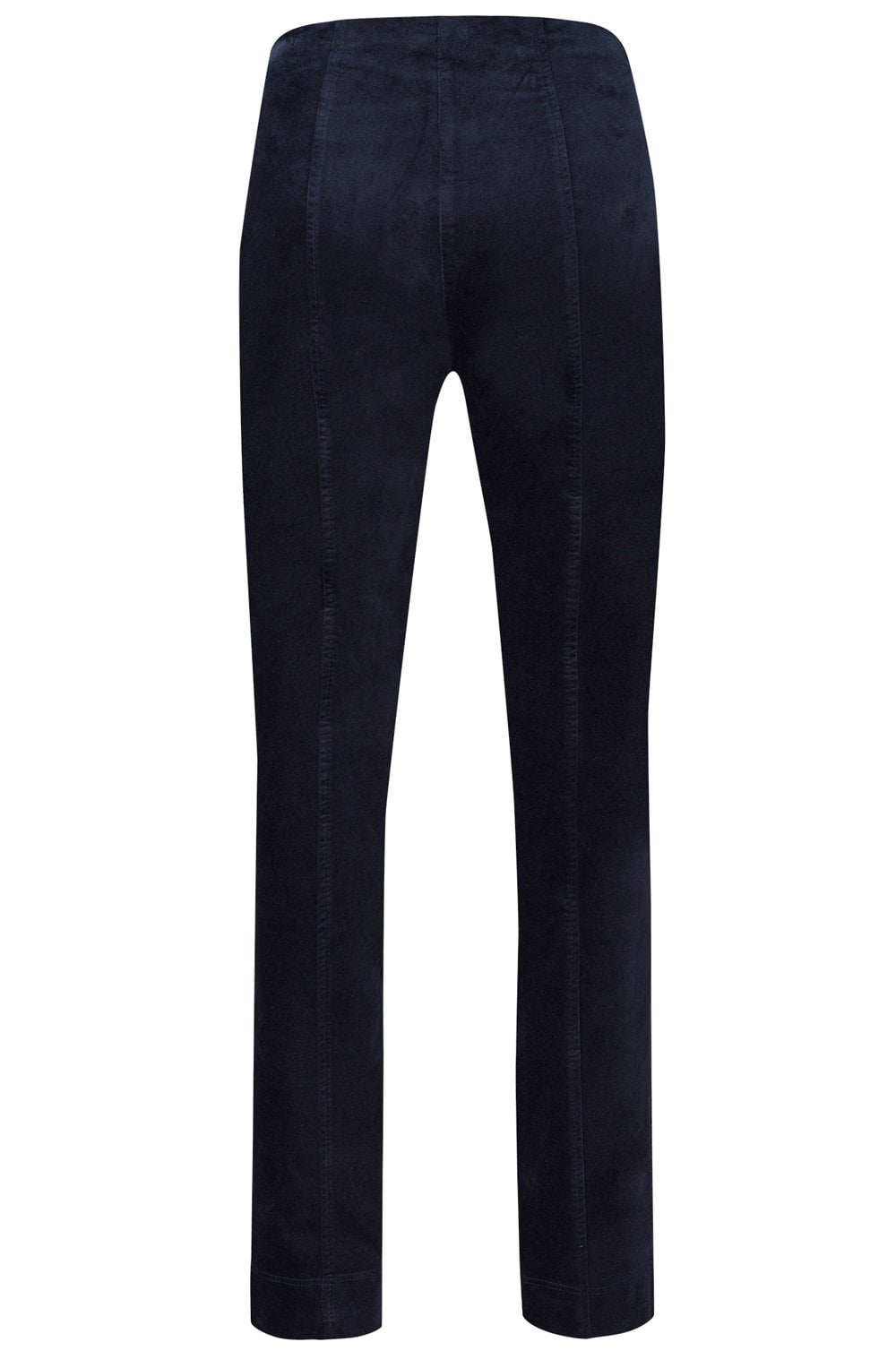 Marie Navy Velvet Trousers