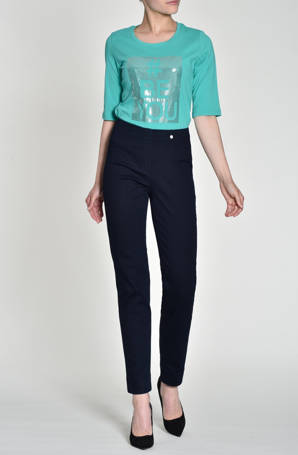 Marie Navy Denim Jeans