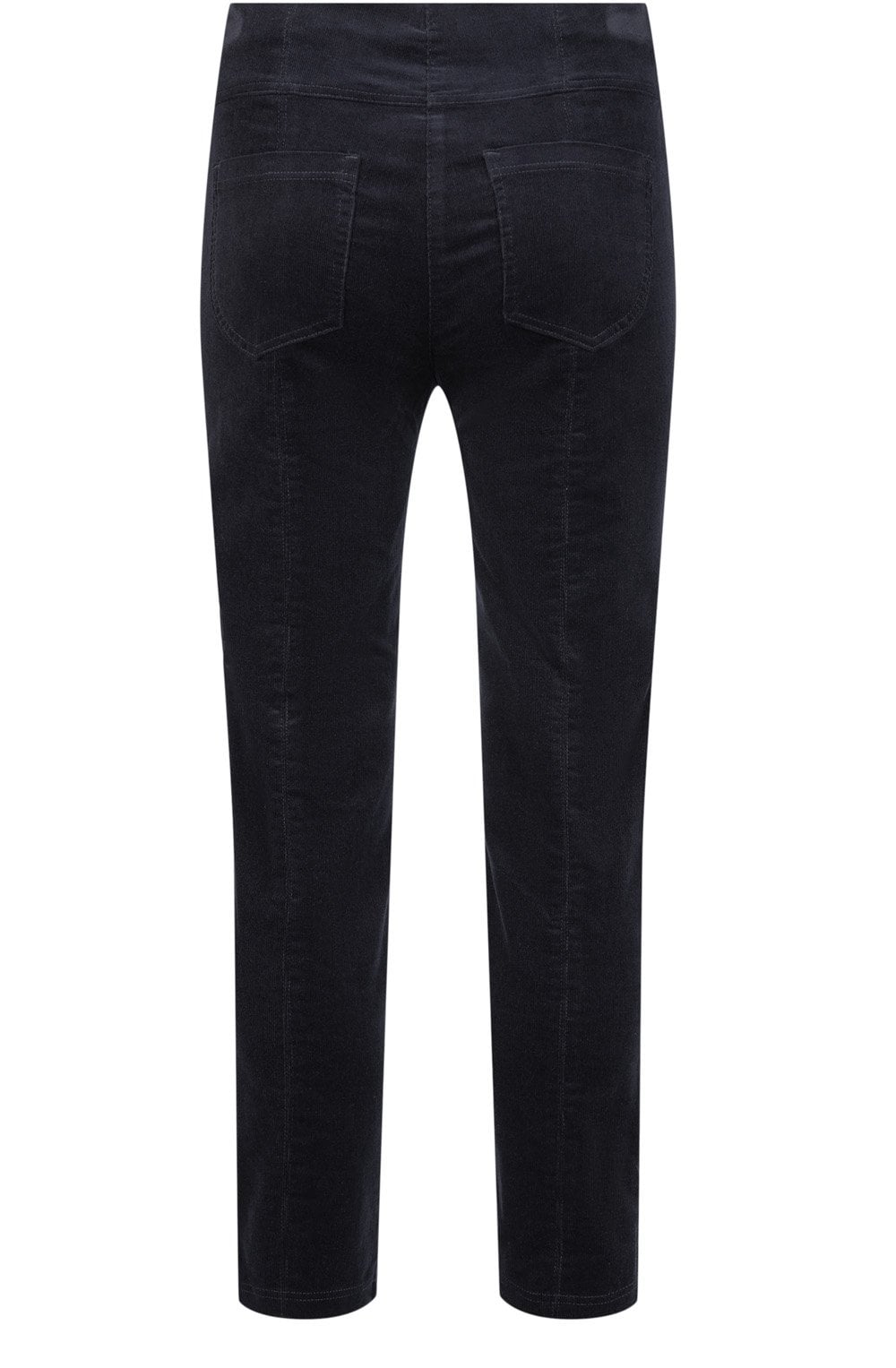 Rose Black Needlecord Ankle Length Trousers