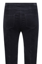 Rose Black Needlecord Ankle Length Trousers