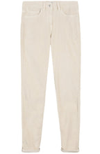 Almond White Cord Trousers