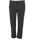 Almost Black Cropped Trousers