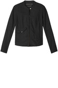 Almost Black Linen Jacket