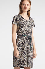 Animal Print Jersey Dress