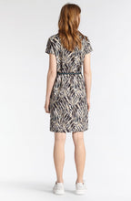 Animal Print Jersey Dress