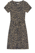 Animal Print Jersey Dress