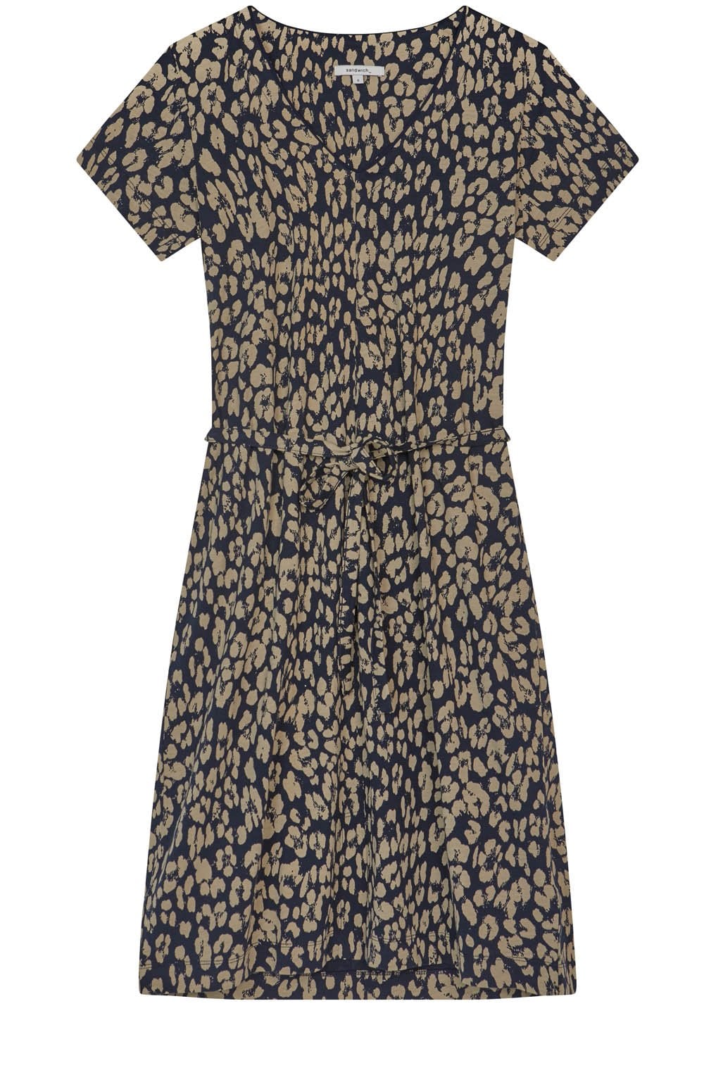 Animal Print Jersey Dress