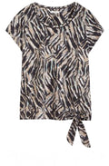 Animal Print Jersey T Shirt