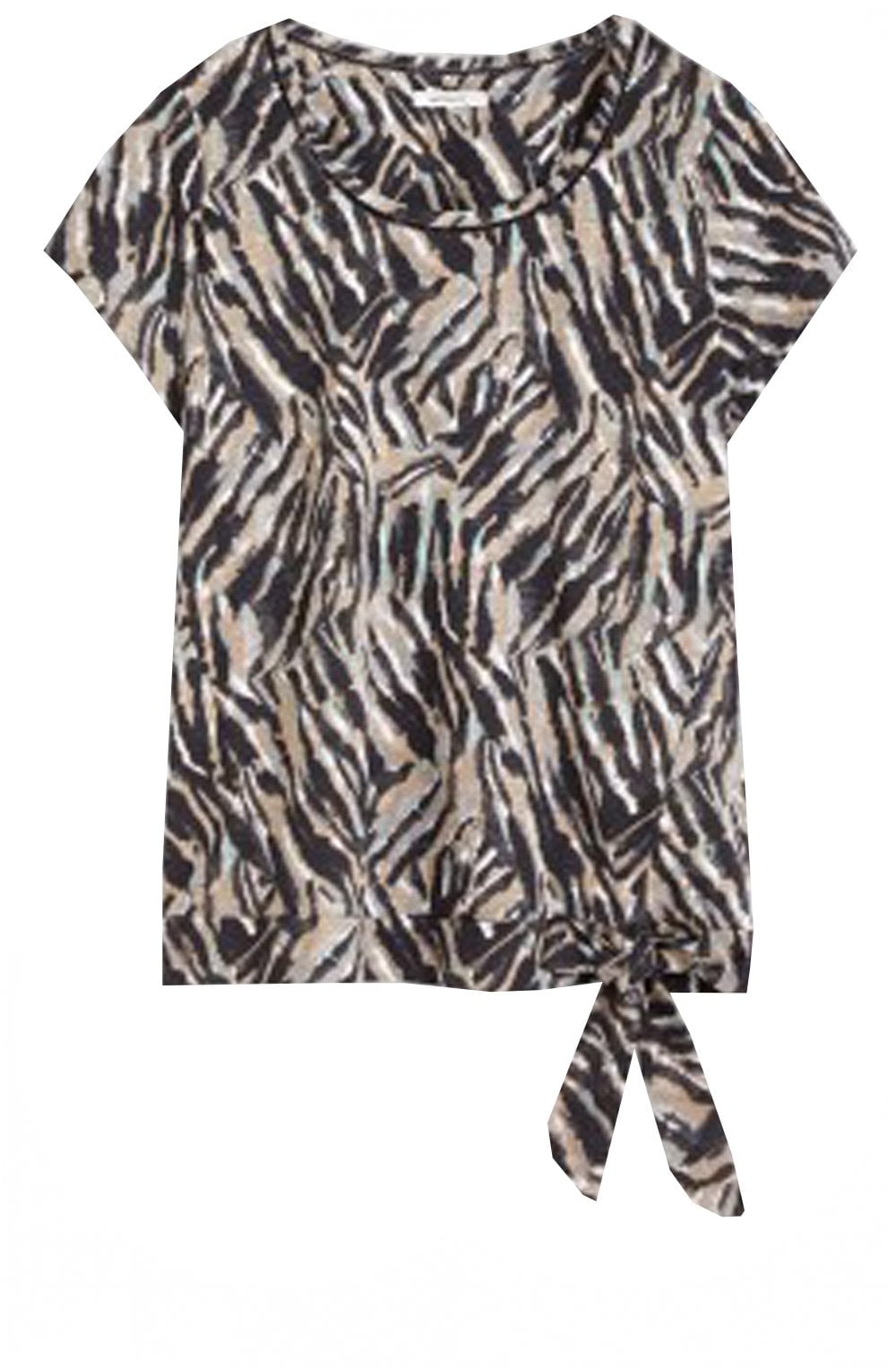 Animal Print Jersey T Shirt